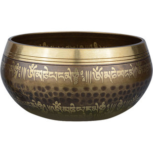静心梵音钵尼泊尔手工瑜伽冥想铜磬钵盂满月音疗颂钵