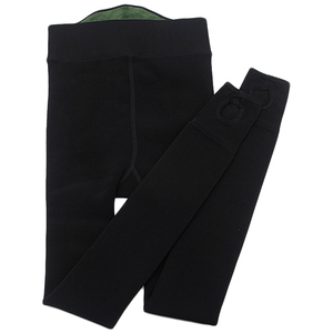 3ZU足装秀78878-1 正品冬季四级保暖460克细绒平纹棉质踩脚打底裤