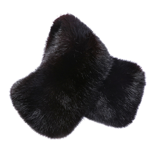 男士真皮兔毛领子真毛翻领皮草方领子假大衣通用单卖黑制服冬单买