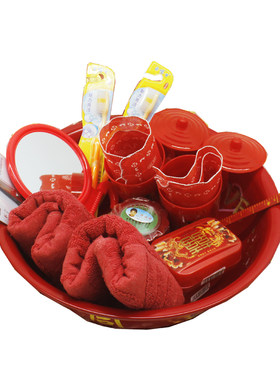 婚庆风新娘套餐陪嫁用品