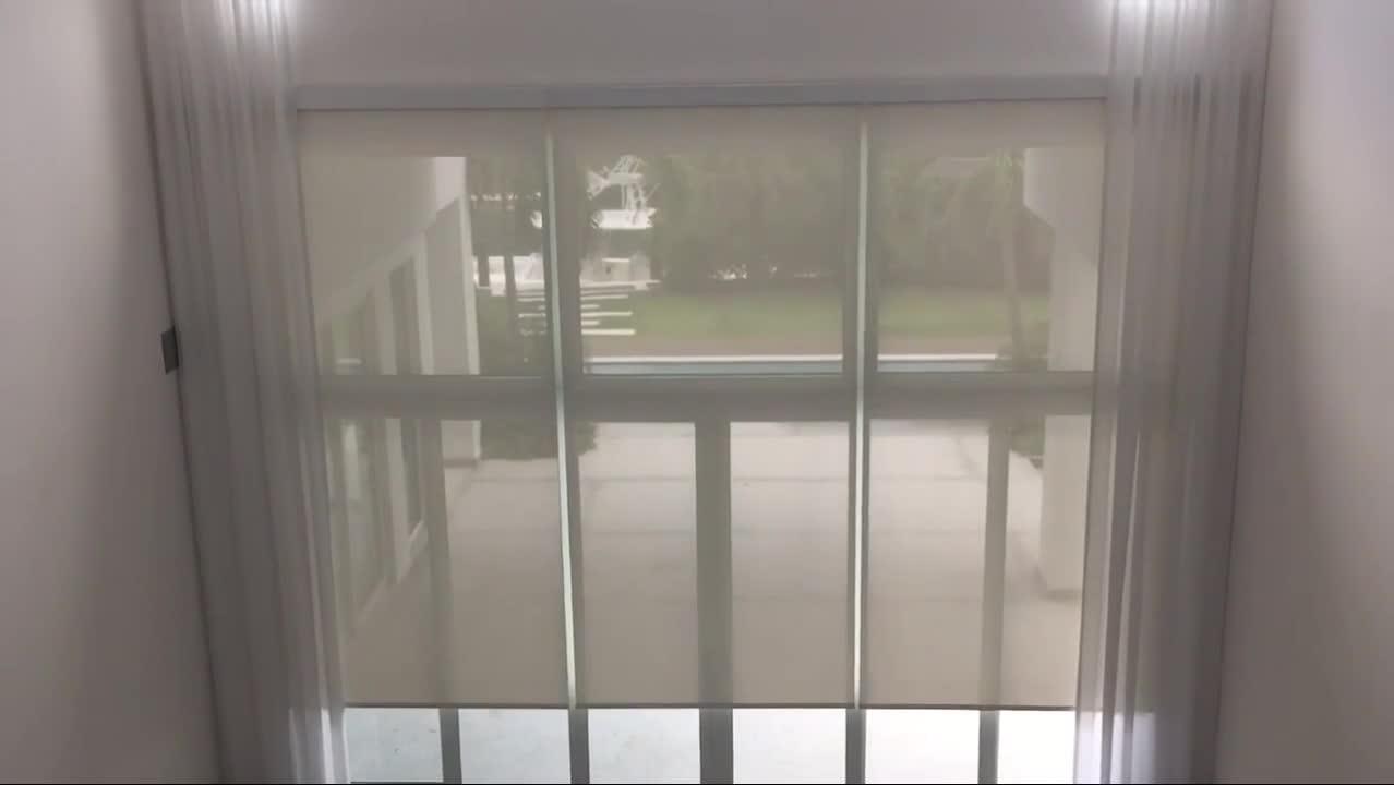 Fireproof See Through Solar Rolller Blind And Shade Buy Solar Blind