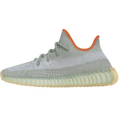 椰子350灰橙侧透yeezy真爆莆田