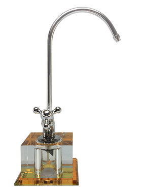 直饮移动茶几桌面水晶底座净水龙头净水器水龙头家用固定底座配件