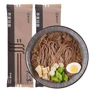 鲨鱼菲特糖精0低脂肪苦荞乔荞麦面