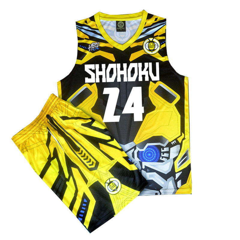 SD街球灌篮街头篮球衣斗者队服男女diy篮球服背心篮球衣订做定制