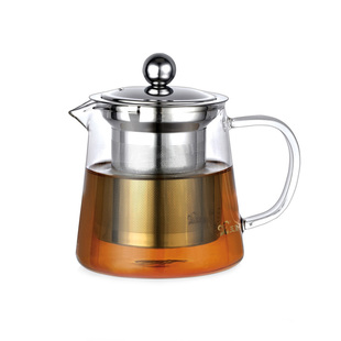 玉兰香耐热玻璃茶具泡茶壶过滤花茶壶功夫茶具可加热玻璃茶壶包邮