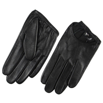 女士羊皮薄款时尚风表演街舞手套