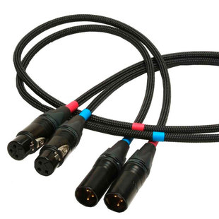 Acoustic Revive/音神器LINE1.0R/X-TripleC双RCA信号线XLR圆声带