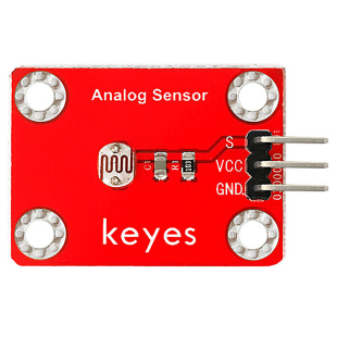 keyes光敏电阻传感器环境光线检测模块兼容arduino树莓派51单片机