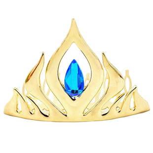 动漫圣诞饰品 冰雪奇缘Frozen Elsa加冕皇冠王冠cosplay头饰 发梳