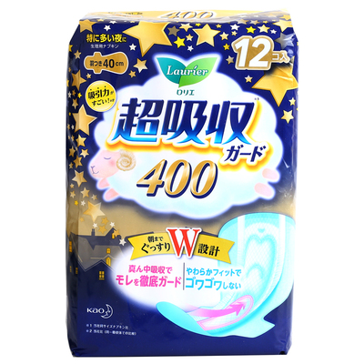 花王立体护围防侧漏12片卫生巾