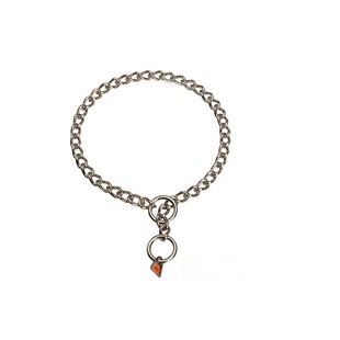 德国进口HS不锈钢狗链脖链项圈大中型狗P链蛇链白色狗不适合