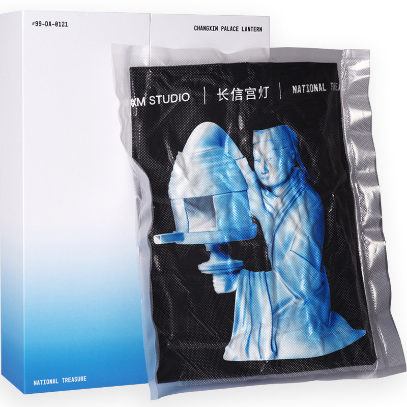 HOWstore昊美术馆 国家宝藏 X Daniel Arsham长信宫灯T恤礼物礼盒