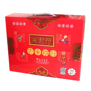 湘君府鱼头剁椒礼品盒装邯郸鸡泽县土特产六瓶辣椒酱馈赠亲朋好友