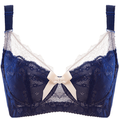 全罩杯女士聚拢显小文胸内衣胸罩