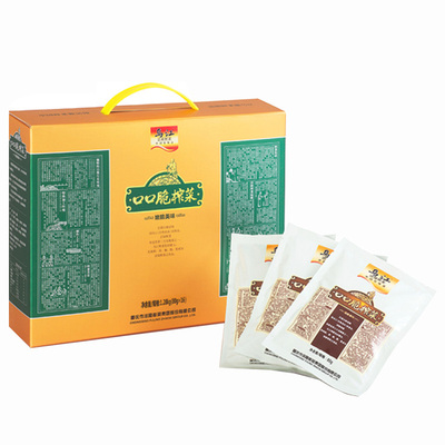 乌江重庆特产1280g礼盒清淡榨菜