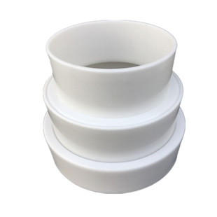 PVC管道大小头变径管80 100转换接头排气软管通风管变径圈150 160