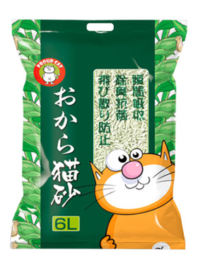 得意猫绿茶结团豆腐渣猫砂