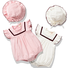 洋气婴儿夏季衣服四个月公主包屁衣1