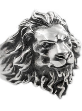 松岩新款原创手工925狮子座戒指