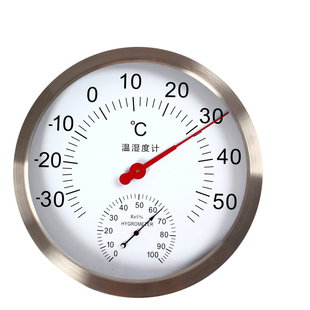 三印机械温湿度计大直径30CM仓库温湿度表精准进口机芯高精度包邮