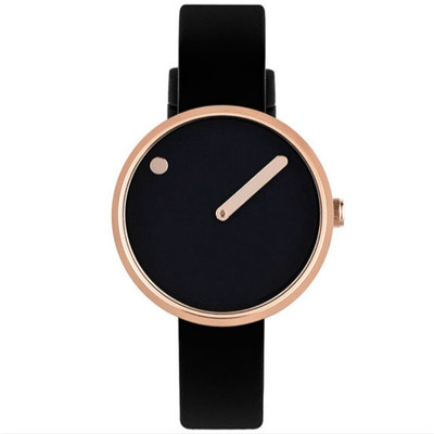 丹麦个性风硅胶男女通用手表