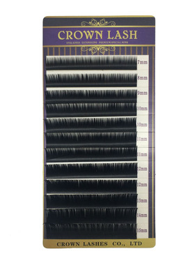 CrownLash手工制作单根假睫毛