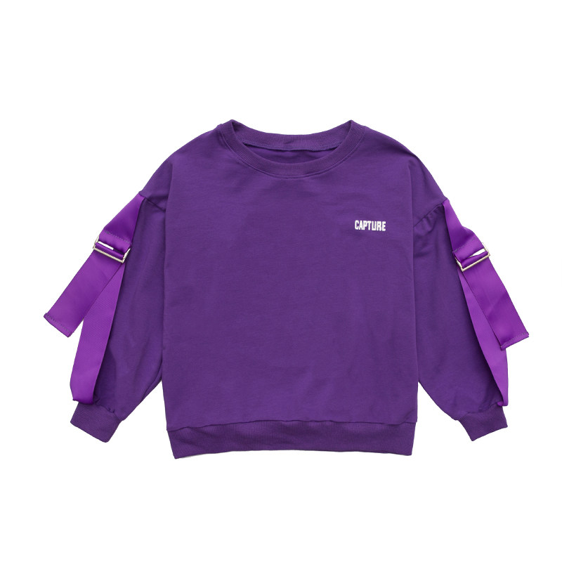 儿童元旦街舞服套装加绒加厚卫衣嘻哈长裤子两件套春秋款衣服潮流