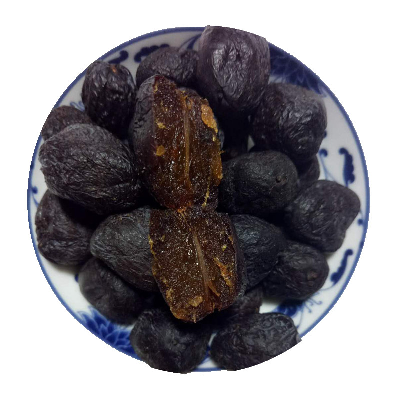 特惠净重5斤整箱串糖葫芦专用无核大黑枣软枣柿子圆枣非山楂免洗