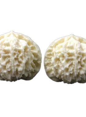 文玩象牙果核桃四座楼白狮子头虎头官帽苹果园手把件猛犸象牙