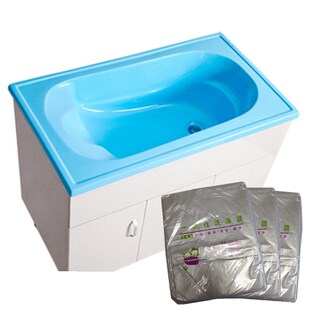 一次性婴儿洗澡盆膜儿童沐浴盆膜擦背搓背床美容床用单片膜隔离膜