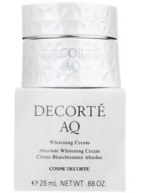 日本黛珂decorte新AQ白檀舒活耀白美白抗皱保湿精华面霜50g