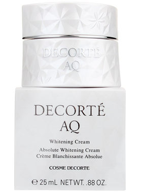 日本黛珂decorte新AQ白檀舒活耀白美白抗皱保湿精华面霜50g