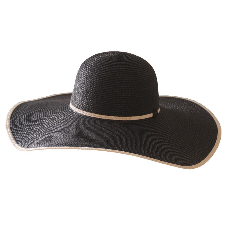 复古女夏天可折叠遮阳帽子潮草帽