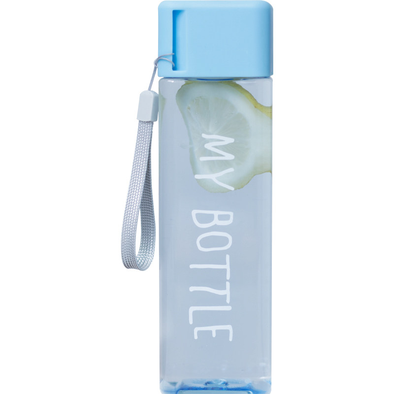 韩国my bottle便携塑料杯 创意水杯子随手杯简约学生磨砂防摔水瓶