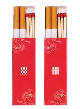 新婚喜烟盒婚庆用品结婚火柴盒
