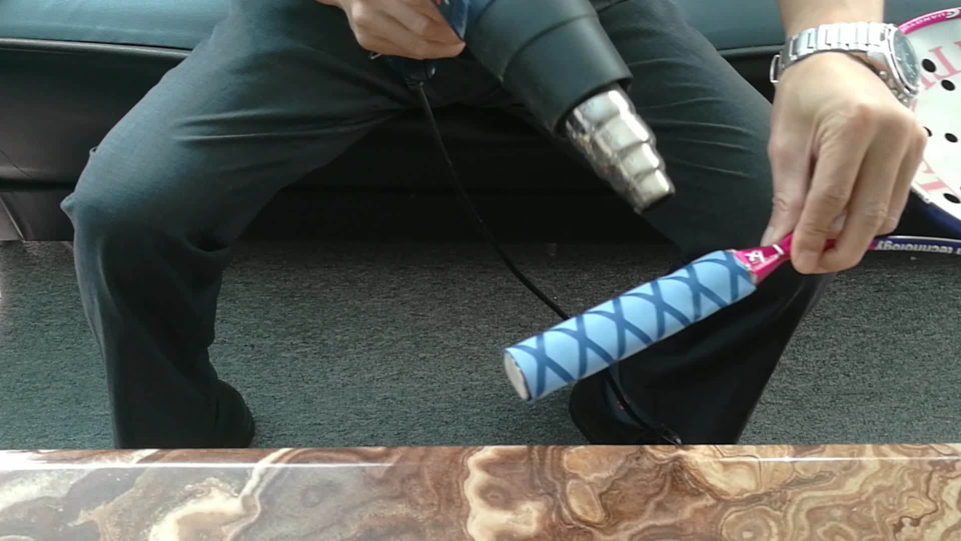 Non Slip Heat Shrink Tube With X Pattern For Tennis Grip Buy Heat