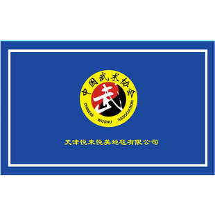 武术跆拳道训练比赛运动地毯 不掉毛掉色 定制尺寸颜色图案LOGO