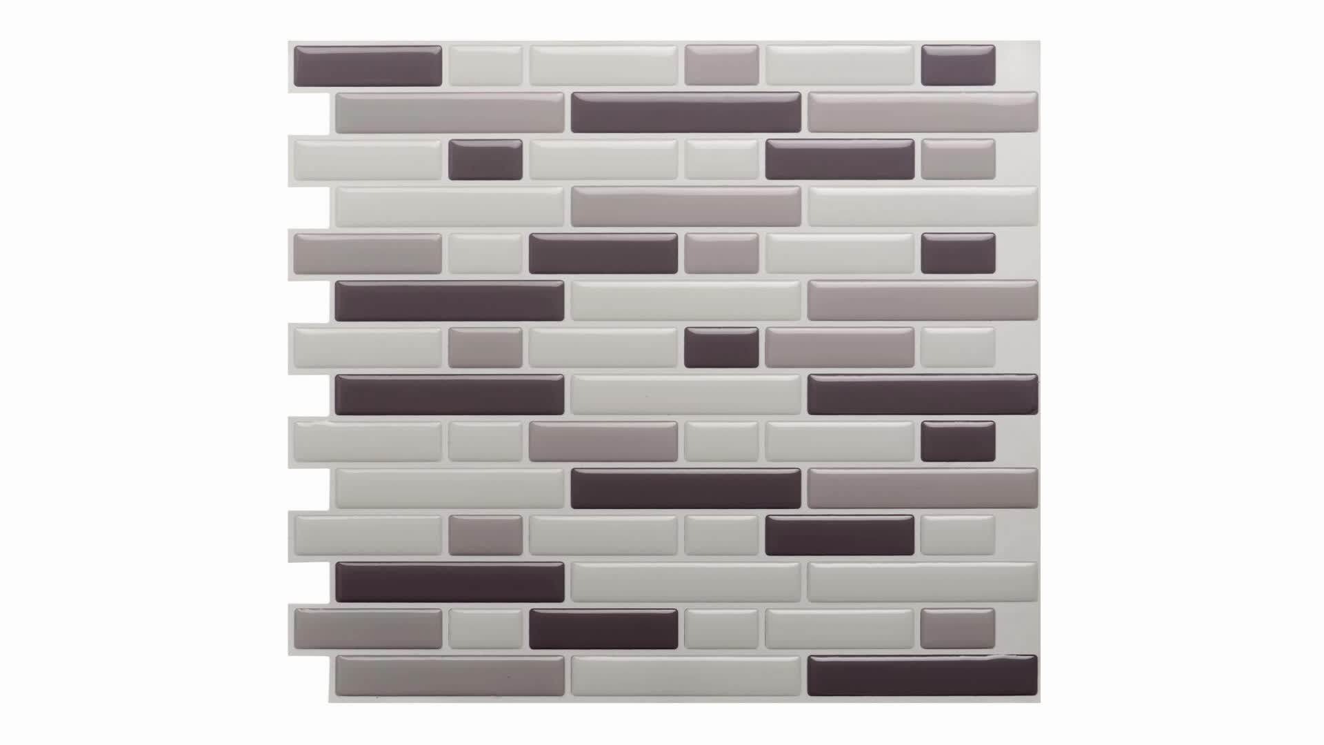 Promotion Cheap Price Self Adhesive Mosaic Backsplash Kitchen Art 3d