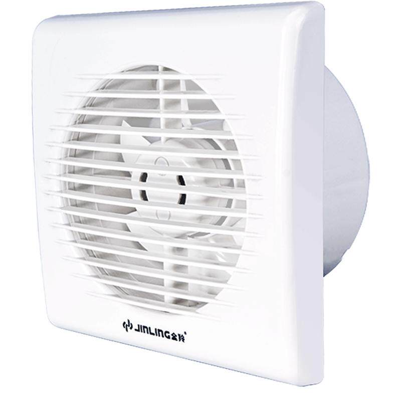 金羚排气扇4寸小排风扇卫生间换气扇墙壁式夹窗式家用厕所抽风机