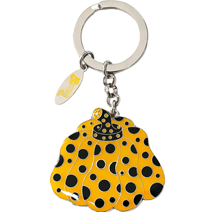 HOWstore 草间弥生南瓜蝴蝶小鱼钥匙圈潮流设计款钥匙扣万圣节