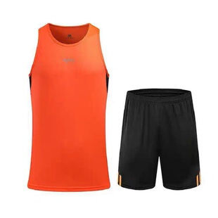运动健身服套装夏季宽松无袖背心短裤健身房男士训练速干跑步衣服