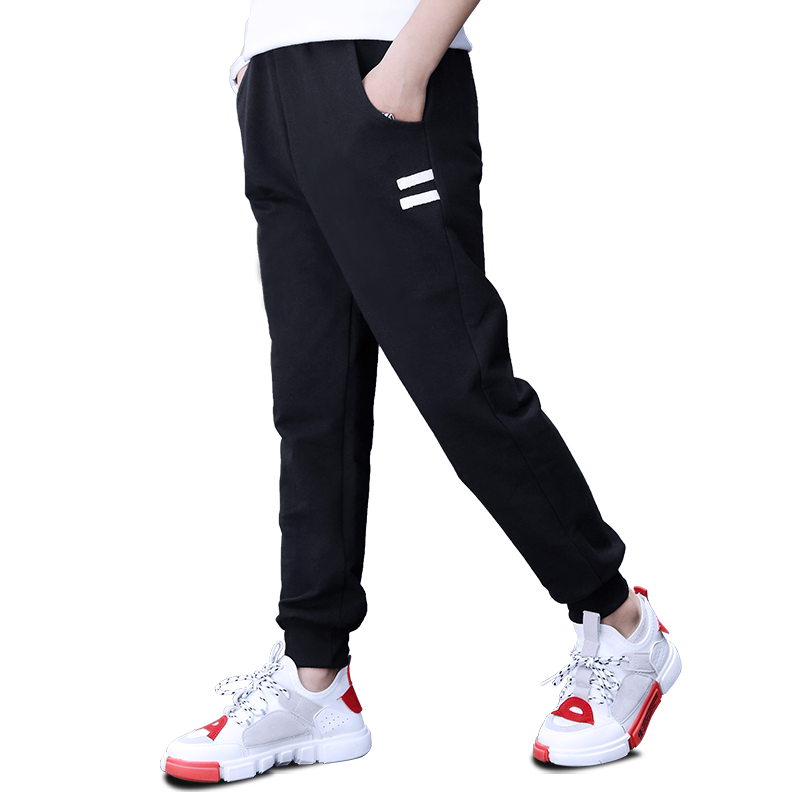 童装儿童男裤子秋冬款男童运动裤长裤2019加绒中大童男孩休闲裤潮