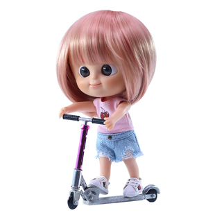 holala妹头ob11bjd1/81/6衣服短袖T牛仔短裤