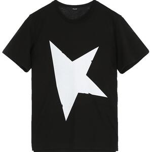 M-GRAPH卓卡潮牌男装夏季简约撞色印花圆领短袖T恤时尚运动上衣男