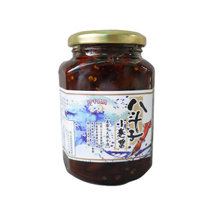 台湾直邮基隆名 产心干宝贝吴永安八斗子小卷酱400g/罐