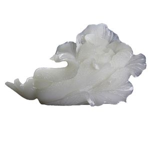 天然玉石摆件阿富汗玉白菜 原石摆件客厅装饰百财兴旺 玉雕摆件