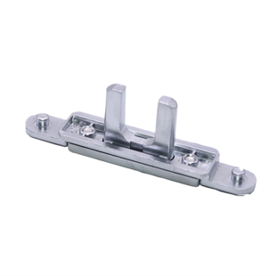 铝合金门窗铝杆连接五金锁体断桥铝门窗锁配件侧面锁芯把手拨叉件