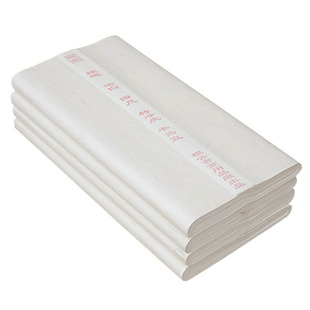 四尺三尺半生半熟宣纸书法毛笔练字纸初学者国画生宣工笔画练习纸