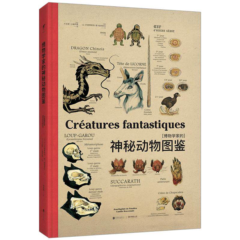 【正版书籍】博物学家的神秘动物图鉴 精装 西方版的山海经演化作者又一力作 魔兽世界等游戏中诸多形象的原型猎奇奇幻文化
